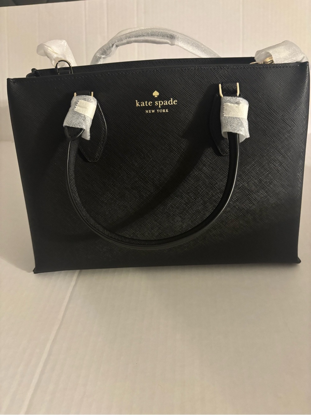 kate spade Rae Satchel Bag Crossbody Purse In Black